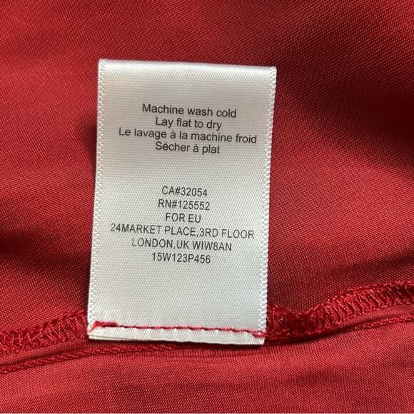 Anthropologie Dolan Left Coast Sloane Blouse Pleated Ruffle Sleeve M - Picture 10 of 12